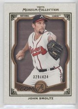 2013 Topps Museum Collection Copper 329/424 John Smoltz #44 HOF 0l2