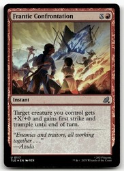 Frantic Confrontation #117 (Foil) - Avatar: The Last Airbender: Eternal-Legal