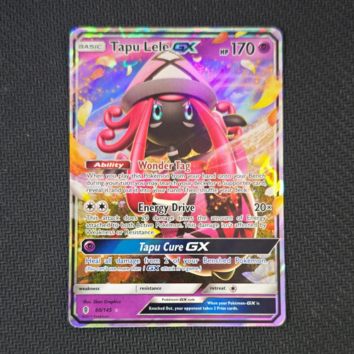 Tapu Lele GX 60/145 SM Guardians Rising Ultra Rare Holo Eng 2017