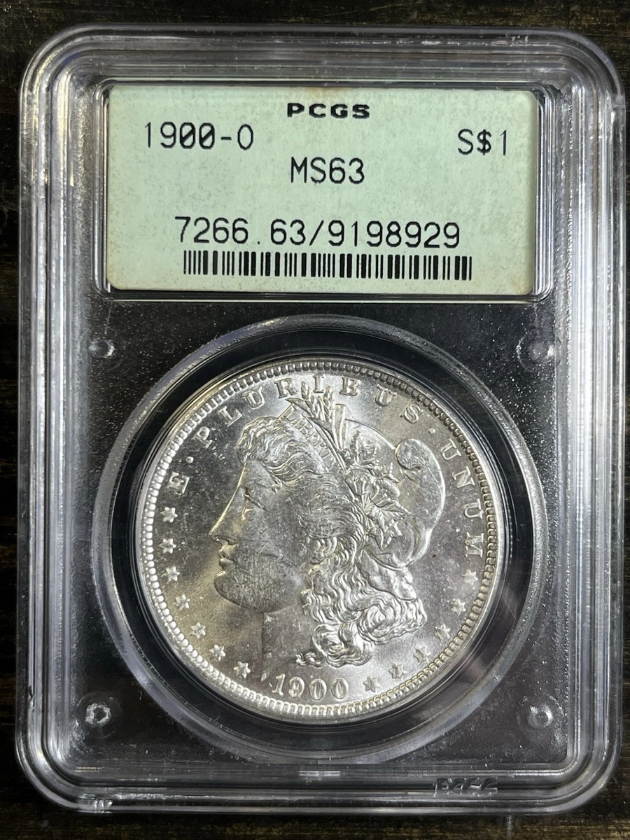 MS 63 Graded 1900 Year Morgan US Dollars (1878-1921) for sale | eBay