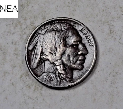 1923 Buffalo Nickel ~ Almost Uncirculated AU ~ ZB766