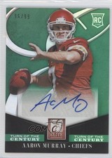 2014 Elite Rookie Turn of the Century Signatures 96/99 Aaron Murray Auto 7r6