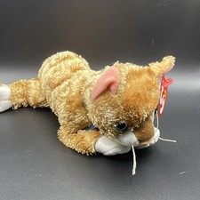 Ty Beanie Babies Retired Cat Plush 1997 Ages 3+, 3-4 8-11 Years