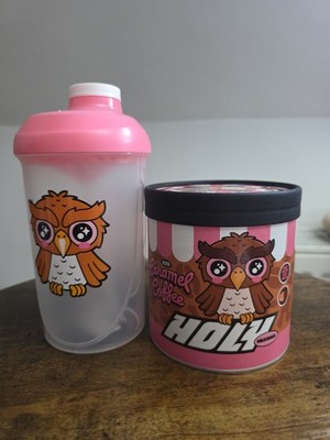 Holy Energy ICED COFFEE Caramel MILKSHAKE plus Shaker brandneu Gratis Versand