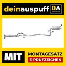Auspuffanlage für Mazda 6 GG GY 2.0 Di Auspuff D983