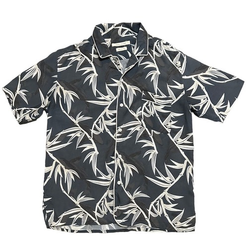 Marc Jacobs Men Hawaiian Button Down Shirt size 50 Italy Blue