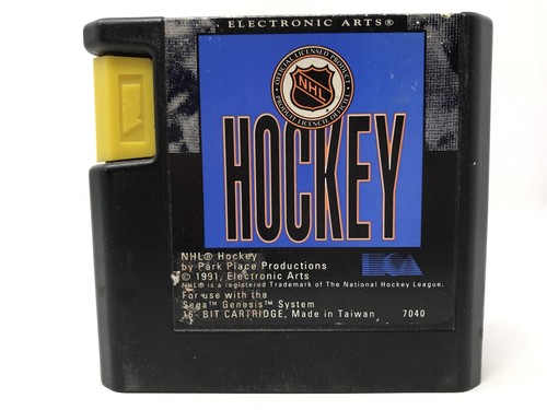 NHL Hockey (1991) - Sega Genesis - Game Cart Only - 第 1/3 張圖片