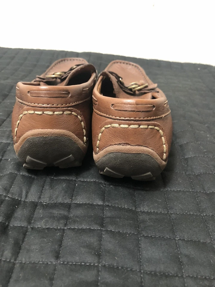 Naturalizer Angle Saddle Loafers Brown Comfort driving Mocassins Casual Size 8M - Image 3 of 4