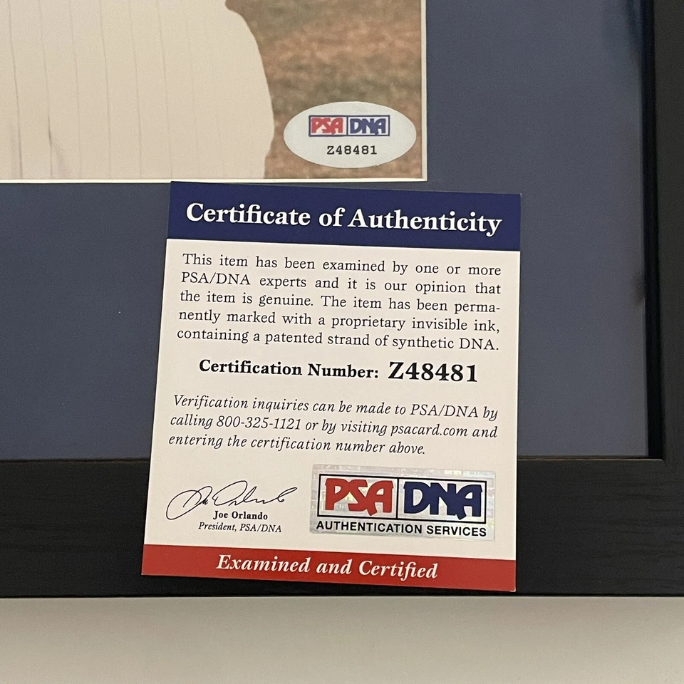 Tom Seaver Signed 8x10 Photo PSA/DNA Autographed Mets Framed & Matted To 11x14 - Image 3 of 4