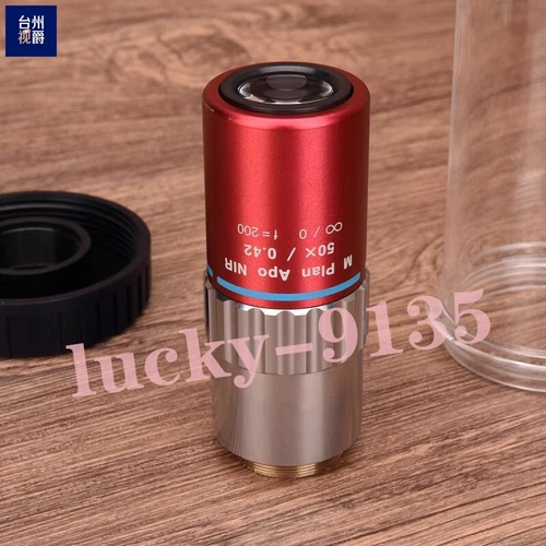 1Pcs Used Mitutoyo M Plan Apo NIR 50x/0.42 Objective