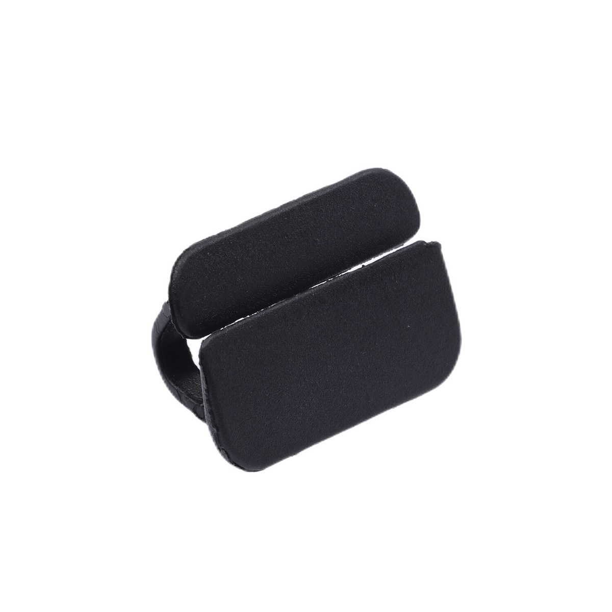 2-Piece Hood Support Rod Holder Clips For Nissan - Black Plastic