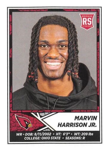 Panini 2024 NFL Stickers & Cards Collezione #401-566 2024/25 - Foto 97 di 166