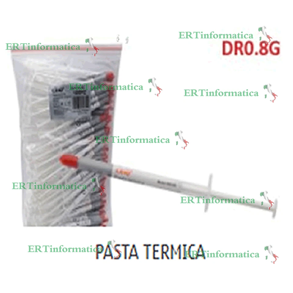 LINQ PASTA TERMICA SIRINGA PER COMPUTER CPU VGA XBOX PLAY STATION 0,8 gr