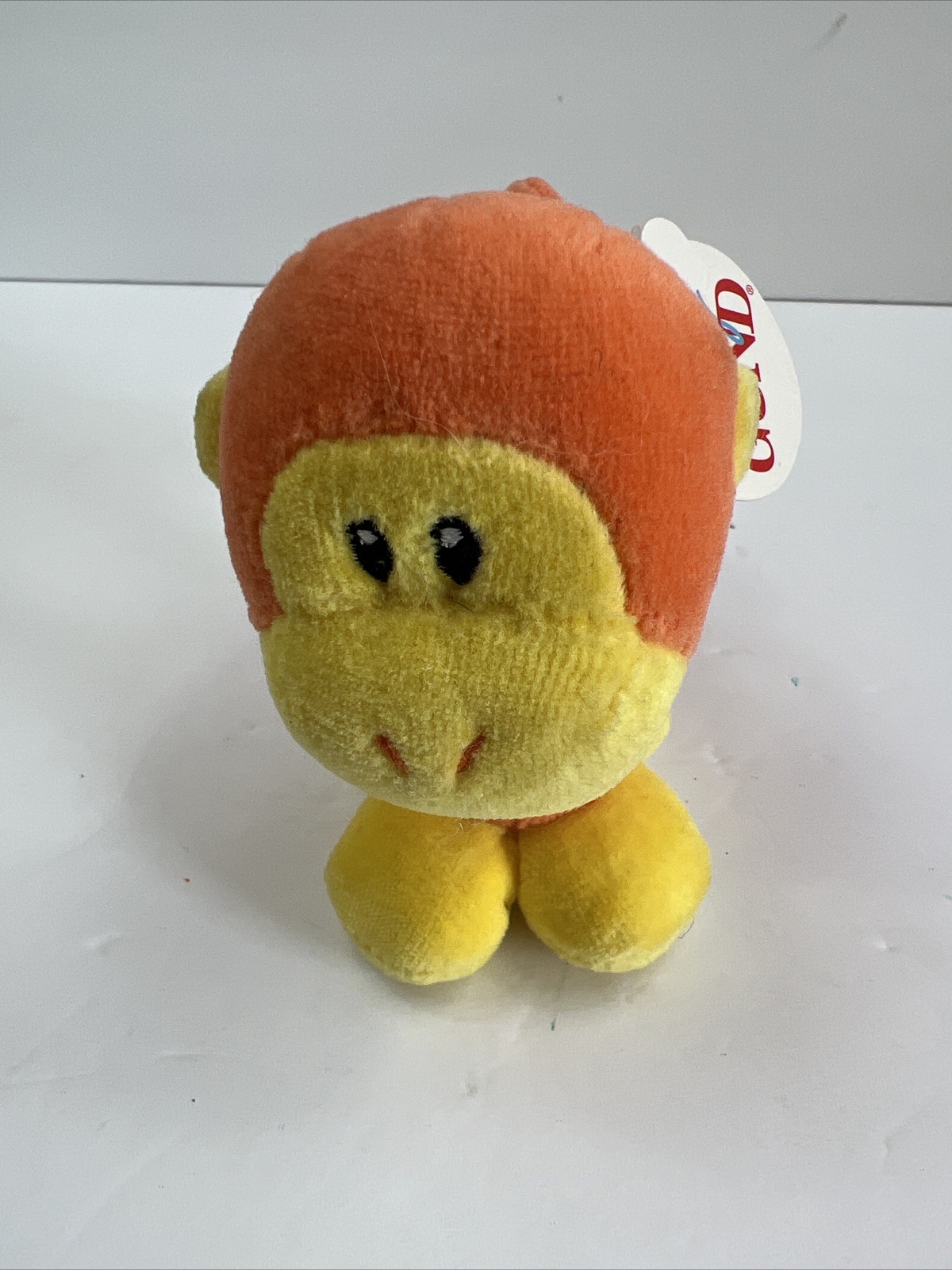 Baby Gund Loopty Loop 5772 Plush Hand Rattle Toy Preowned W/Tags Orange ...