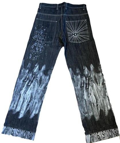 Time is Money baggy jeans, hip hop 