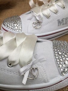 personalised wedding trainers