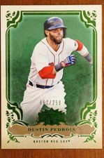2013 Topps Triple Threads #3 Dustin Pedroia Green Emerald 67/250 Boston Red Sox