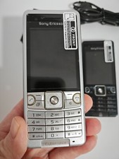 Sony Ericsson C510 silver black Unlocked 3G GSM Original Music Mobile Phone