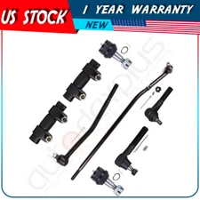 For 1992-2002 Ford E-150 Econoline 8Pcs Ball Joints Steering Inner Tie Rod End