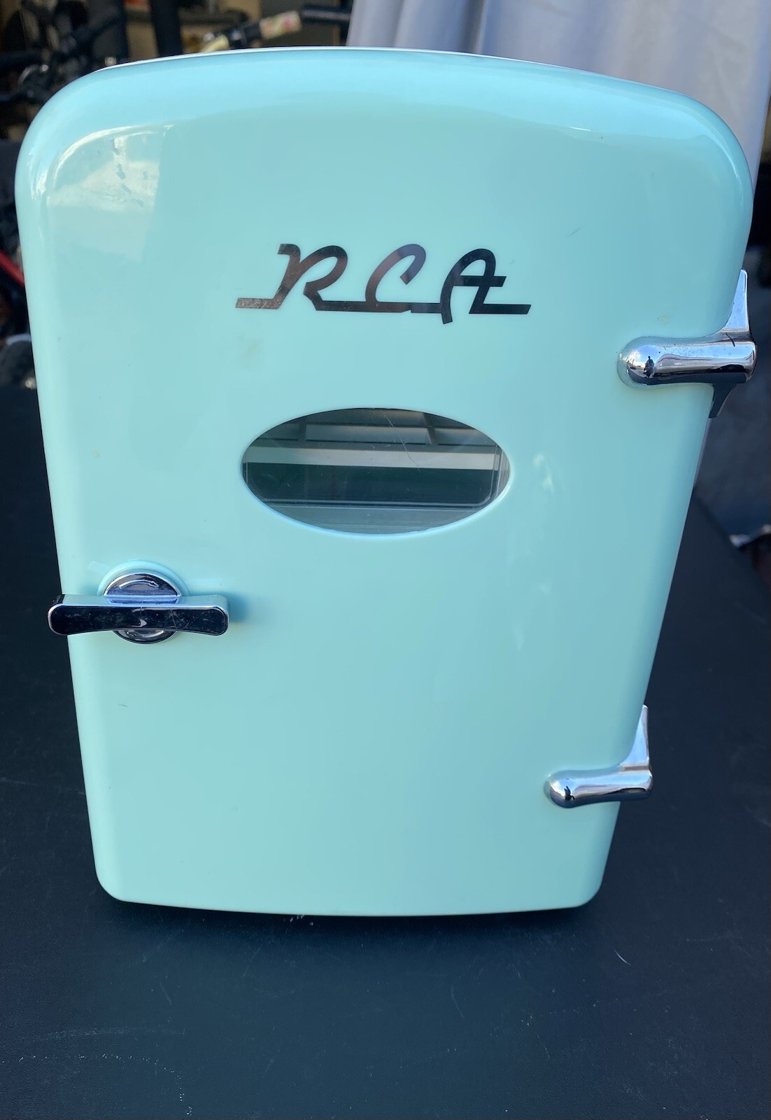Vintage-Style RCA Mini Fridge 
