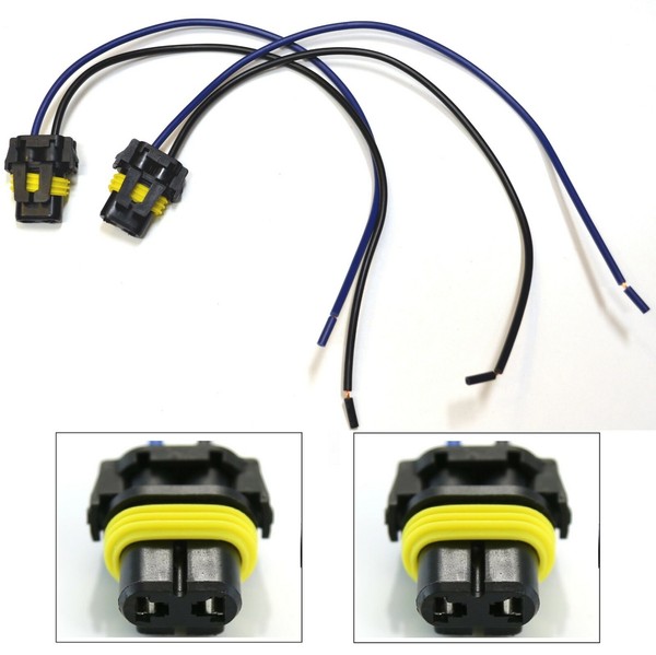 VerläNgerung Kabel Zopf Buchse 9006 HB4 Zwei Gurt Kopf Licht Niedrig TräGer OE-image