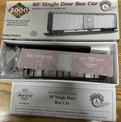 NEW - Proto 50  Single Door Boxcar  CB & Q  Burlington  21246 - USA FREE SHIP
