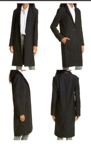 Rag & Bone Women’s Dean Coat Size 12 UK NWT in Black - Picture 7 of 19
