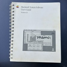 Vintage Macintosh System Software Uer's Guide Version 6.0 030-3281-A - 274 Pages