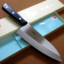 Japanese Kitchen Deba Knife 180mm 7 inch Cleaving Meat Fish Bone Made in JAPAN