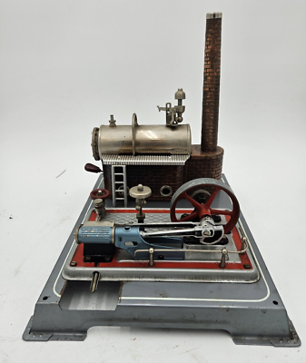 1960s Vintage Wilesco D16 Live Steam Engine and boiler Horizontal