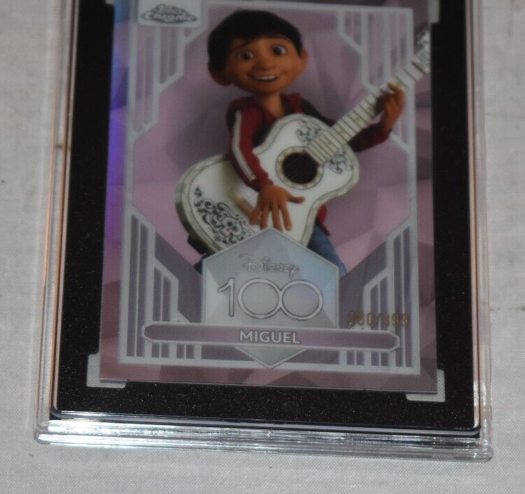 Coco♪ 2023 Topps Chrome Disney 100 #91 Miguel 280/399 Pink Refractor