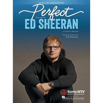 Hal Leonard Perfect for Alto Sax and Piano Instrumental Solo by Ed Sheeran