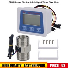 DN40 Sensor Electronic Intelligent Water Flow Meter Digital Display Flow Sensor