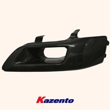 Headlight Air Duct LHD Driver Side For Mitsubishi EVO 7 8 9 Vented Carbon Fiber
