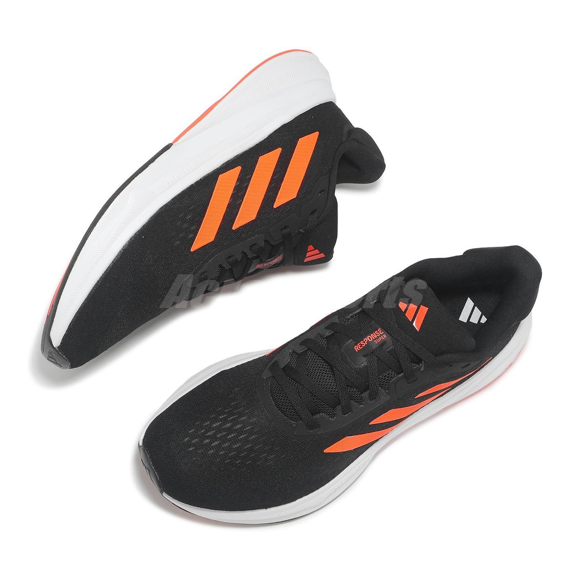 adidas Response Super M Core Black Solar Red Men Road Running