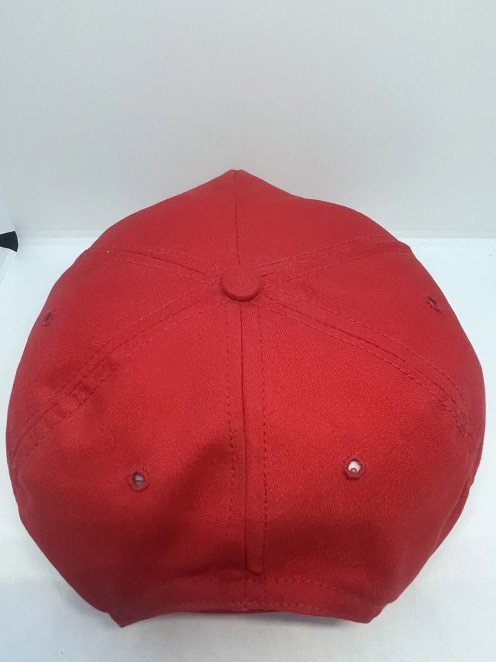 Boné caminhoneiro vintage Nascar 1980’s Dentyne Racing quadriculado Joe Nemechek - Imagem 4 de 4