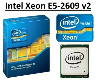 Intel Xeon E5-2609 v2 SR1AX 2.50GHz, 10MB, 4 Core, LGA2011, 80W CPU - image 1 of 4