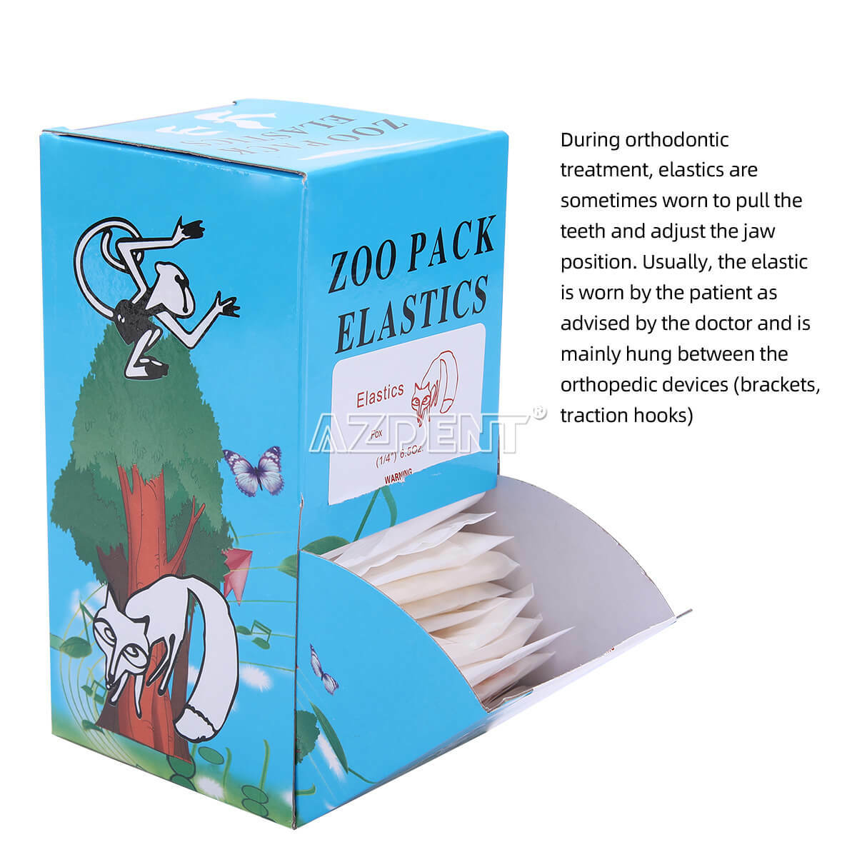 5000-Piece Orthodontic Elastic Bands Dental Latex Rubber - 3.5oz/5.0oz/6.5oz Sizes 11 thumbnail image