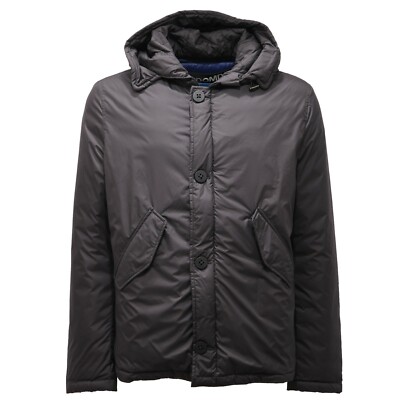 3181AF giubbotto uomo FREEDOMDAY carbon black down padded jacket man