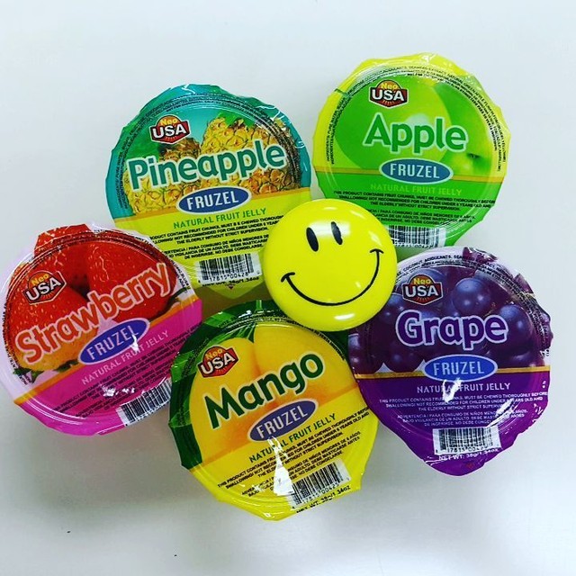 Fruzel Assorted Natural Fruit Juice Jelly Cups 38 CT Fat Free 51.15 OZ