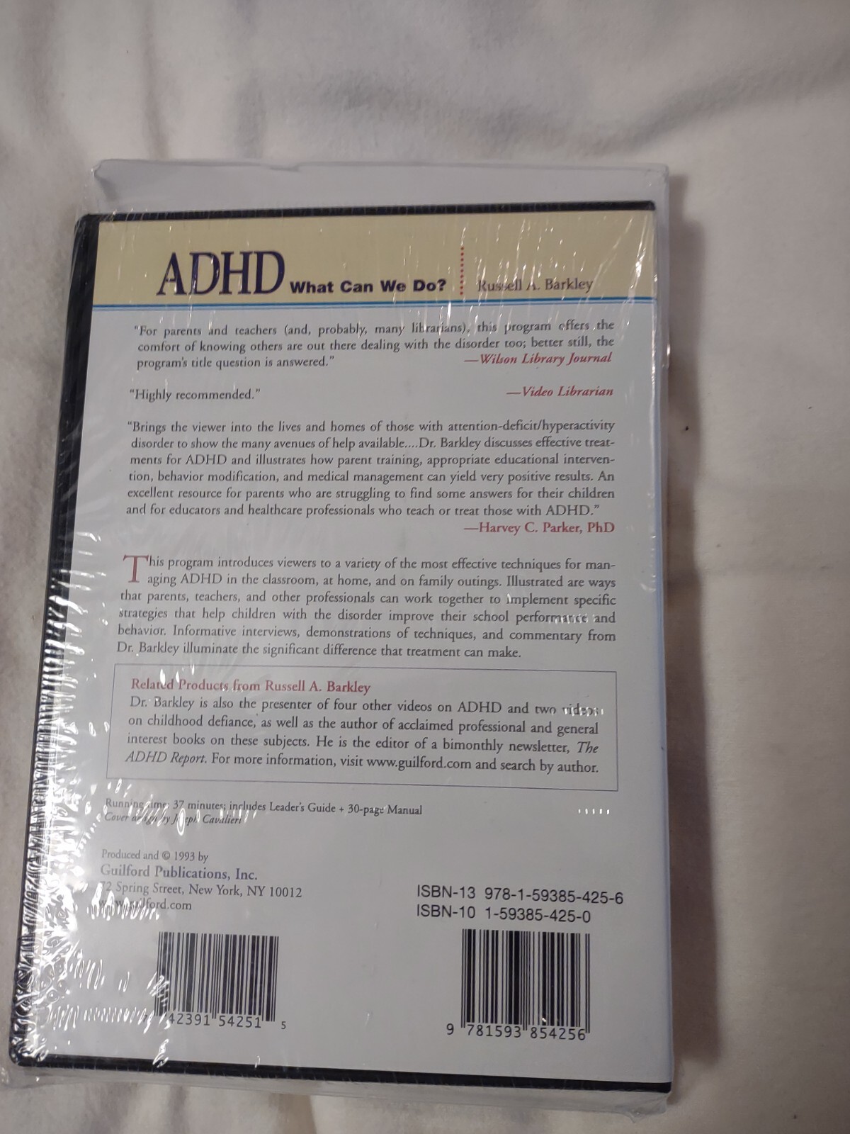 ADHD-What Can We Do? by Russell A. Barkley (English) DVD-Video Book | eBay