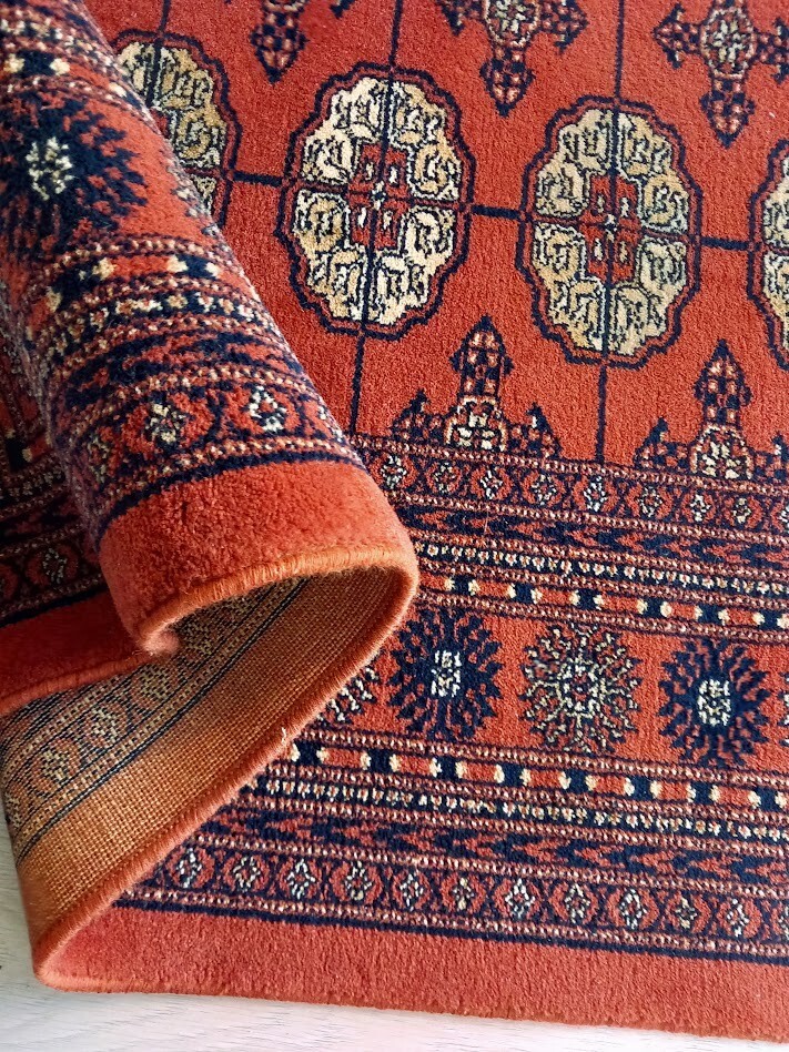 Rug 338x247cm LUXURY Afghan Bokhara John Lewis HANDMADE CARPETS 11.10x8