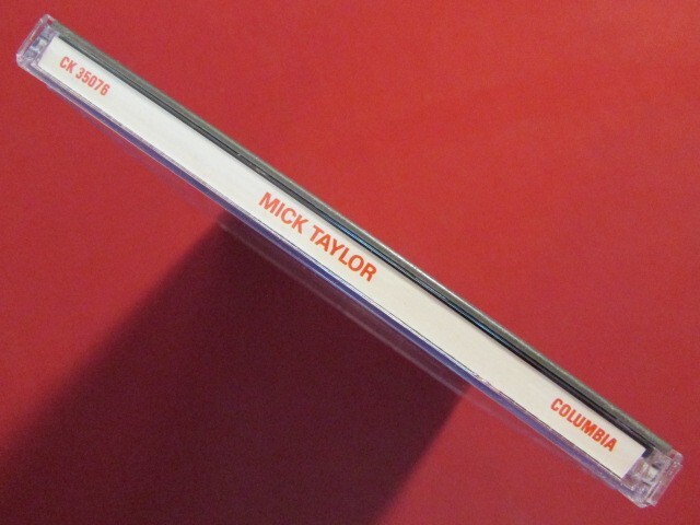MICK TAYLOR SELF TITLED 1992 CD/1979 ALBUM COLUMBIA CK 35076 EX