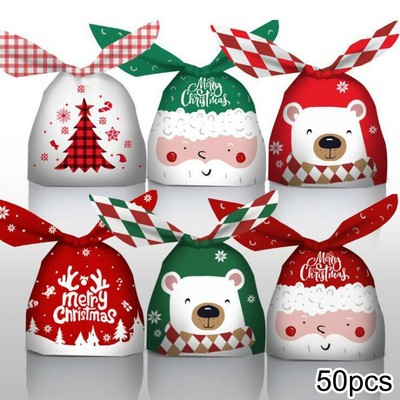 large christmas cellophane bolsas