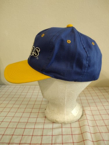 Cappello berretto St Louis Rams NFL oro blu uomo snapback ricamato flat bill - Foto 5 di 6
