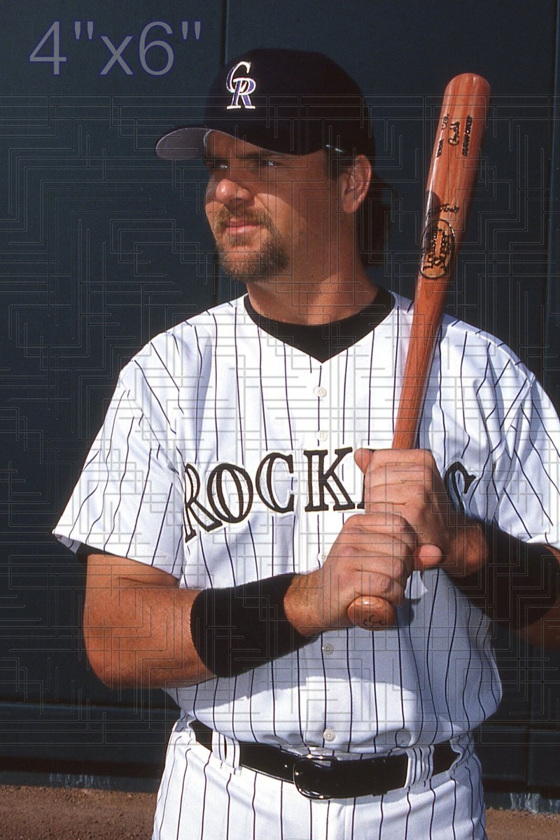 Larry Walker - 1997 Colorado Rockies - choose a size - color print