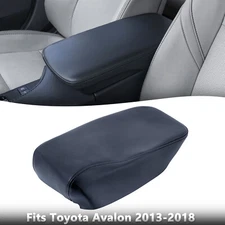 Fits Toyota Avalon 2013-2018 Leather Center Console Lid Armrest Cover Dark Gray