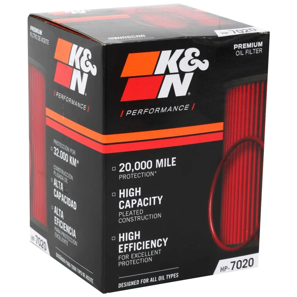 K&N 墨盒滤油器 适用于 05-25 丰田 Avalon Camry 雷克萨斯 RX350 IS350 HP-7020 — 第 4/4 张图片