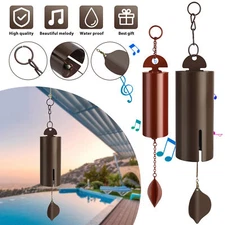 Large Deep Resonance Serenity Metal Bell Heroic Wind Chimes Outdoor Home Decor