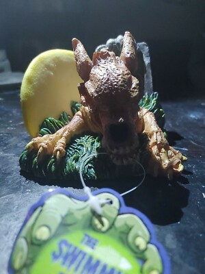The Swimming Dead Aquarium Ornament- Zombie Dog Rising From Grave - Glow in Dark
